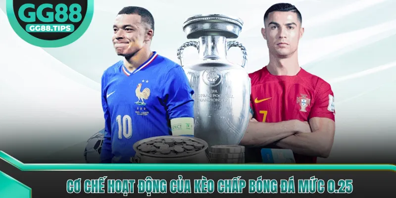 Cơ chế hoạt động của kèo chấp bóng đá mức 0.25
