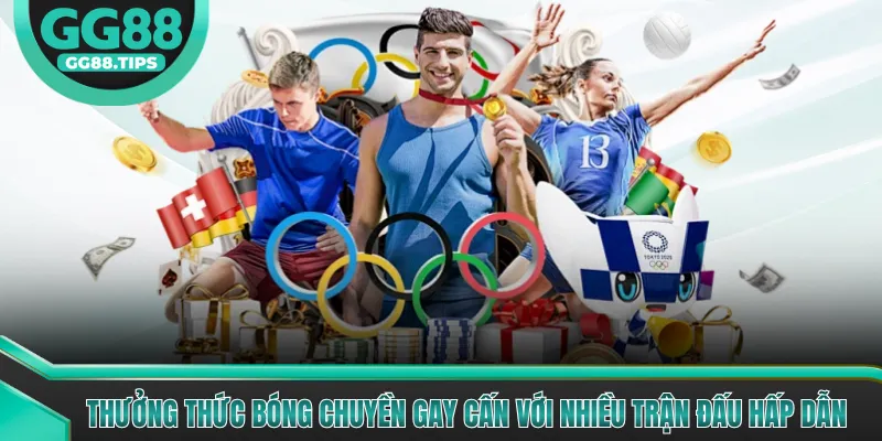 Thưởng thức bóng chuyền gay cấn với nhiều trận đấu hấp dẫn